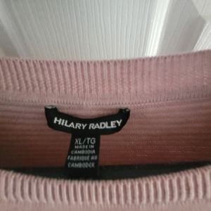 Soft Pink lightweight crew neck sweater